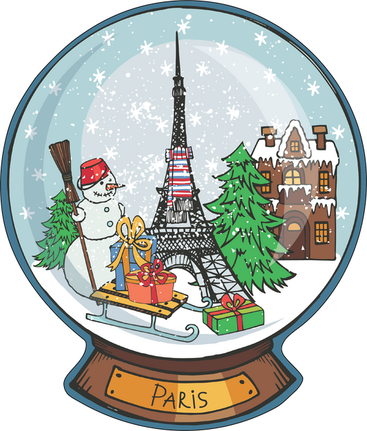 Paris Snowglobe